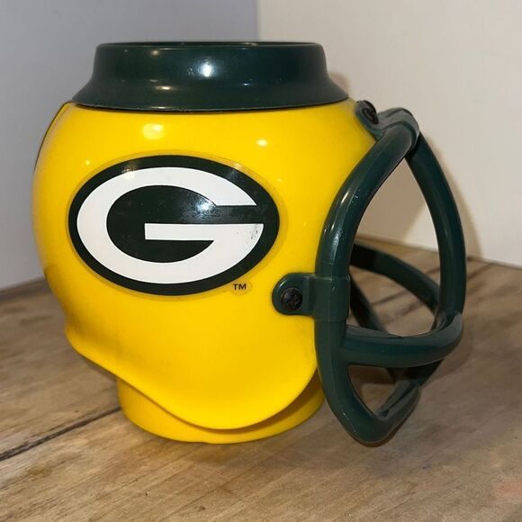 LeRoy Butler Autographed VTG 1992 Green Bay Packer Team Mug helmet cup/coozie - Picture 4 of 7